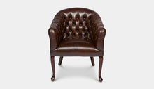 Load image into Gallery viewer, Chesterfield-Leather-Wellington-Tub-Chair-r4