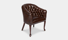 Load image into Gallery viewer, Chesterfield-Leather-Wellington-Tub-Chair-r5