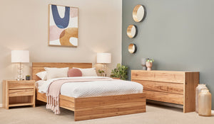 Brooklyn King Bed Messmate with bedroom furniture