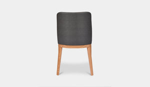 Copley Indoor Dining Chair Charcoal Vinyl 3