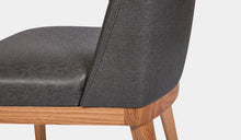 Load image into Gallery viewer, Copley Indoor Dining Chair Charcoal Vinyl 5