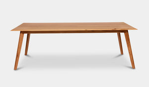 messmate timber dining table