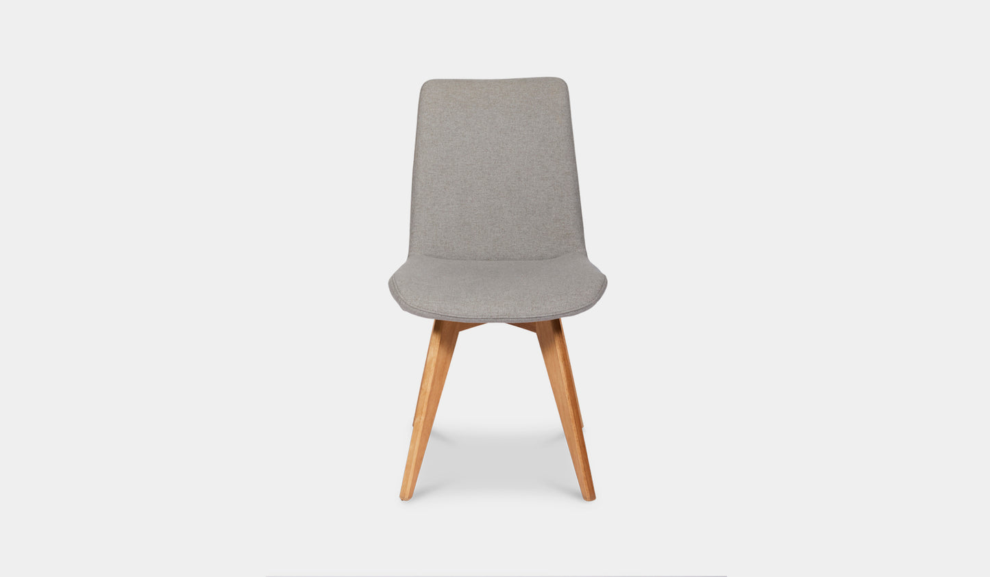 Dee Why fabric indoor dining chair grey