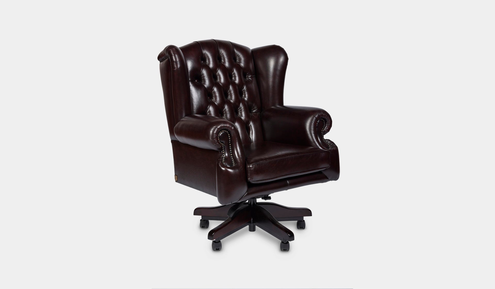 Director Chair Burgundy Tea Brown 2