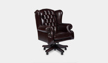Load image into Gallery viewer, Director Chair Burgundy Tea Brown 2