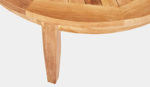Load image into Gallery viewer, teak round coffee table juliet collection