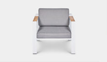 Load image into Gallery viewer, Kai 1 Seater Outdoor Arm Chair Charcoal