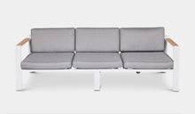 Load image into Gallery viewer, Kai 3 seater Sofa in white 2