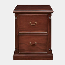 Load image into Gallery viewer, Mahogany-2-Drawer-Filing-Cabinet-Everingham-r1