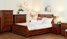 Load image into Gallery viewer, Mahogany-3Drawer-Bedside-Table-Chelmsford-r2