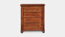 Load image into Gallery viewer, Mahogany-4Drawer-Tallboy-Chelmsford-r4