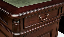Load image into Gallery viewer, Mahogany-Desk-TeaBrown-Green-Leather-Everingham-160-r7