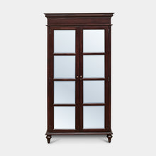 Load image into Gallery viewer, Mahogany-Display-Cabinet-crystal-r1