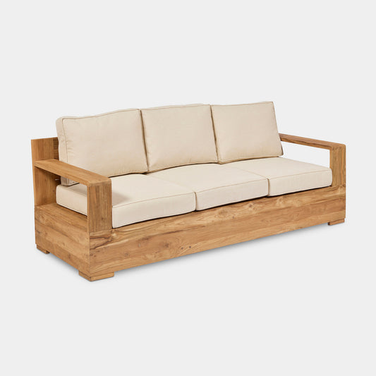 monte carlo reclaimed teak sofa