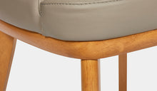 Load image into Gallery viewer, narrabeen leather dining chair grey