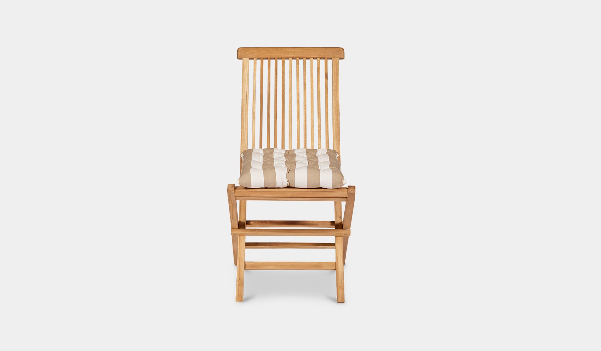 classic chair with chair pad beige