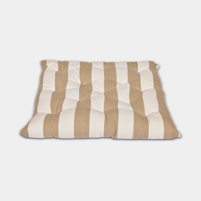 beige and white pad