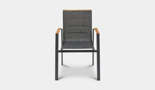 Load image into Gallery viewer, Outdoor-Dining-Chair-Mackay-Charcoal-r6