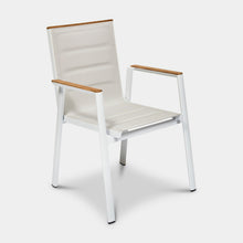 Load image into Gallery viewer, Outdoor-Dining-Chair-Mackay-White-r1
