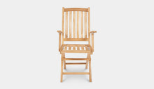Load image into Gallery viewer, Outdoor-Teak-Dining-Chair-WithArms-Hawkesbury-r6
