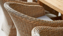 Load image into Gallery viewer, Outdoor-Wicker-Dining-Chair-KubuNatural-r4