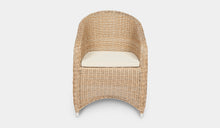 Load image into Gallery viewer, Outdoor-Wicker-Dining-Chair-KubuNatural-r8