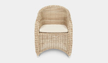 Load image into Gallery viewer, Outdoor-Wicker-Dining-Chair-KubuWhite-r11