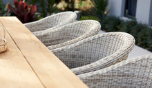 Load image into Gallery viewer, Outdoor-Wicker-Dining-Chair-KubuWhite-r5