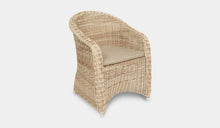 Load image into Gallery viewer, Outdoor-Wicker-Dining-Chair-KubuWhite-r9