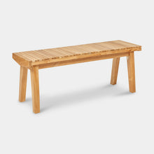 Load image into Gallery viewer, Small-Teak-outdoor-Bench-Rhodes-r1