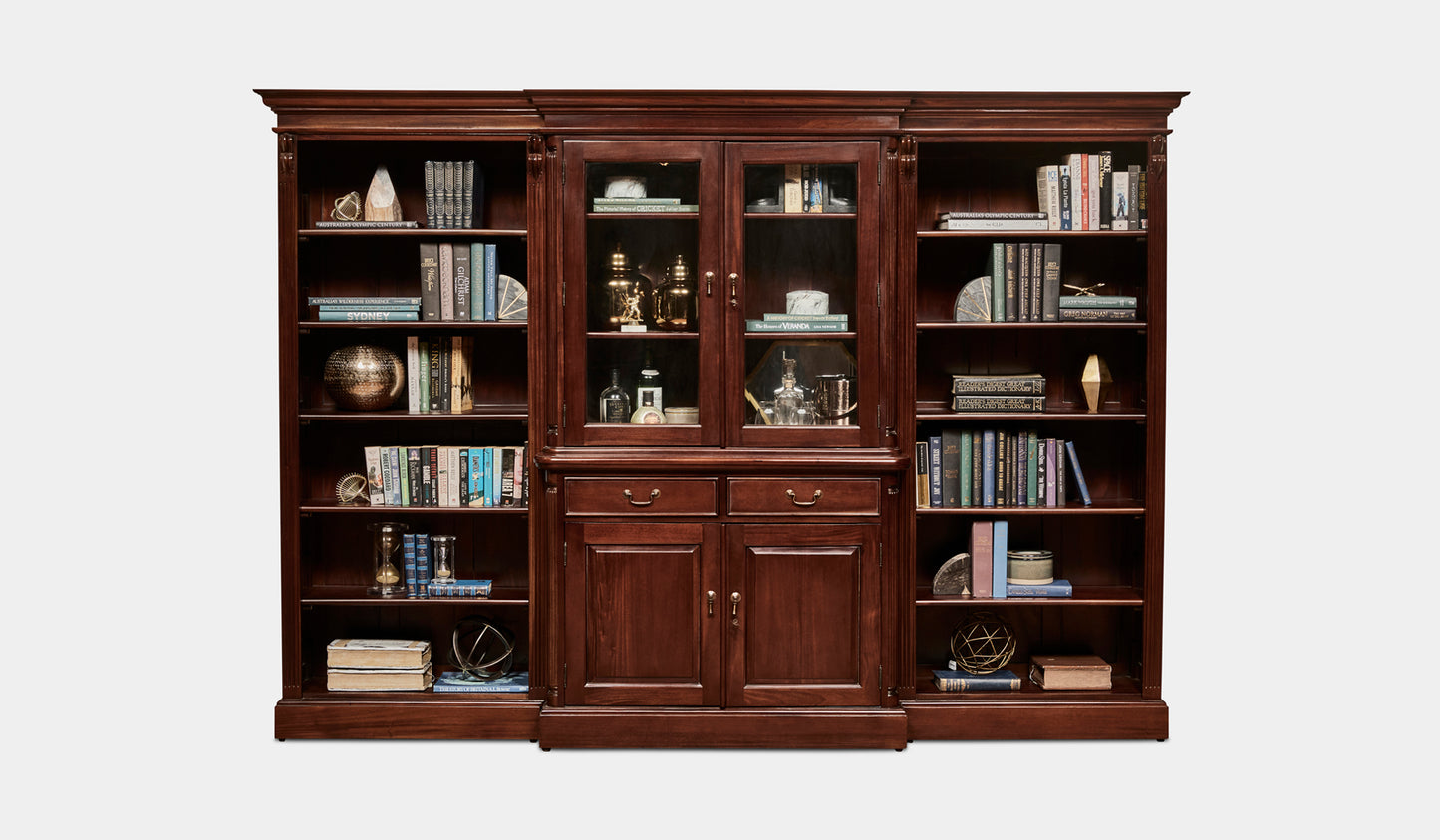 Solid-Mahogany-Bookcase-Everingham-3Piece-r2