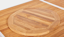 Load image into Gallery viewer, Plantation Teak Lazy Susan Outdoor 2