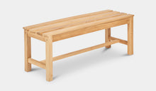 Load image into Gallery viewer, Teak-Backless-Bench-120-Linden-r3