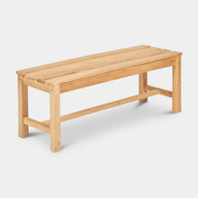Load image into Gallery viewer, Teak-Backless-Bench-150-Linden-r1