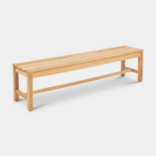 Load image into Gallery viewer, Teak-Backless-Bench-180-Linden-r1