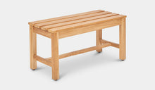 Load image into Gallery viewer, Teak-Backless-Bench-90-Linden-r3