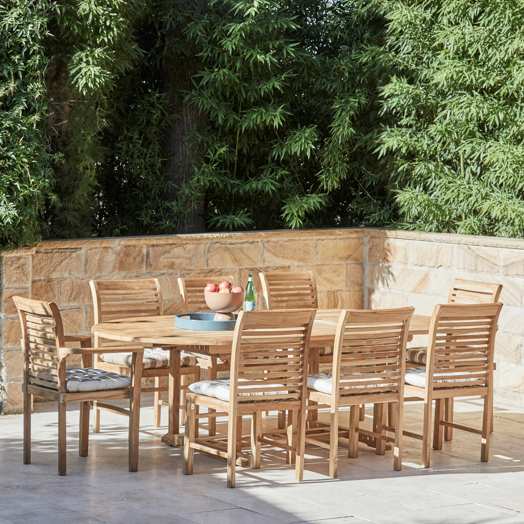 Buy Quality Teak & Wooden Outdoor Settings Online & In-Store – Woodbury ...
