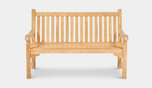 Load image into Gallery viewer, Teak-Outdoor-Bench-Classic-150-r3