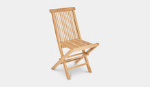 Load image into Gallery viewer, Teak-Outdoor-Dining-Chair-Classic-r6
