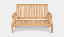 Load image into Gallery viewer, Teak-Outdoor-Lounge-Juliet-2Seater-r10
