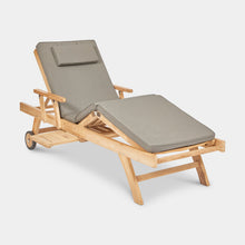 Load image into Gallery viewer, Teak-Outdoor-pool-Sunlounger-Laguna-r1