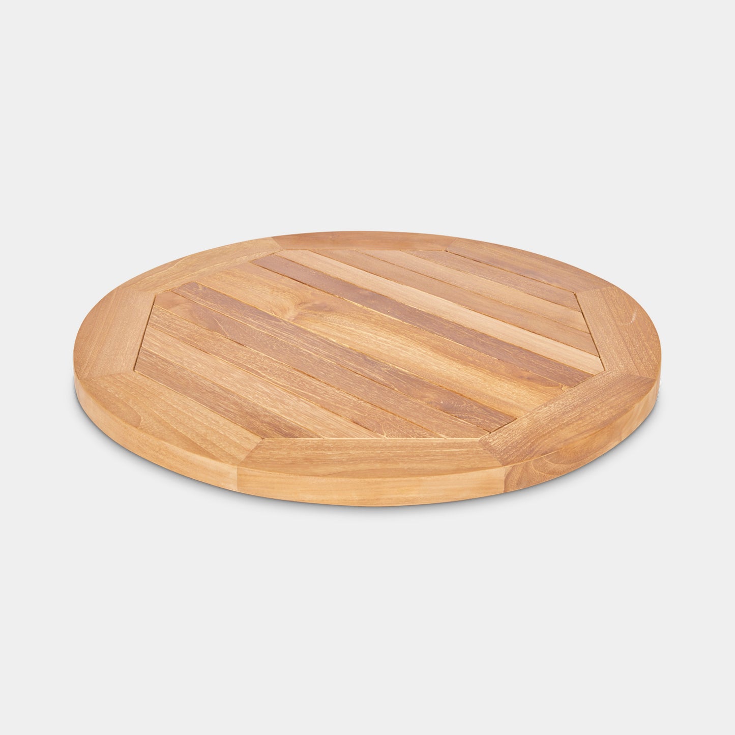 Plantation Teak Lazy Susan Outdoor 1