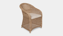Load image into Gallery viewer, Wicker-Outdoor-Dining-Chair-Hampton-Natural-r7