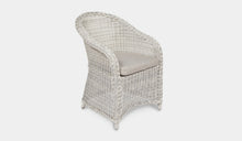 Load image into Gallery viewer, Wicker-Outdoor-Dining-Chair-Hampton-white-r3
