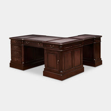 Load image into Gallery viewer, mahogany-desk-with-return-everingham-r1
