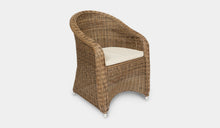 Load image into Gallery viewer, Reclaimed Teak And Wicker 9 Piece Vinegard Kubu Dining Setting