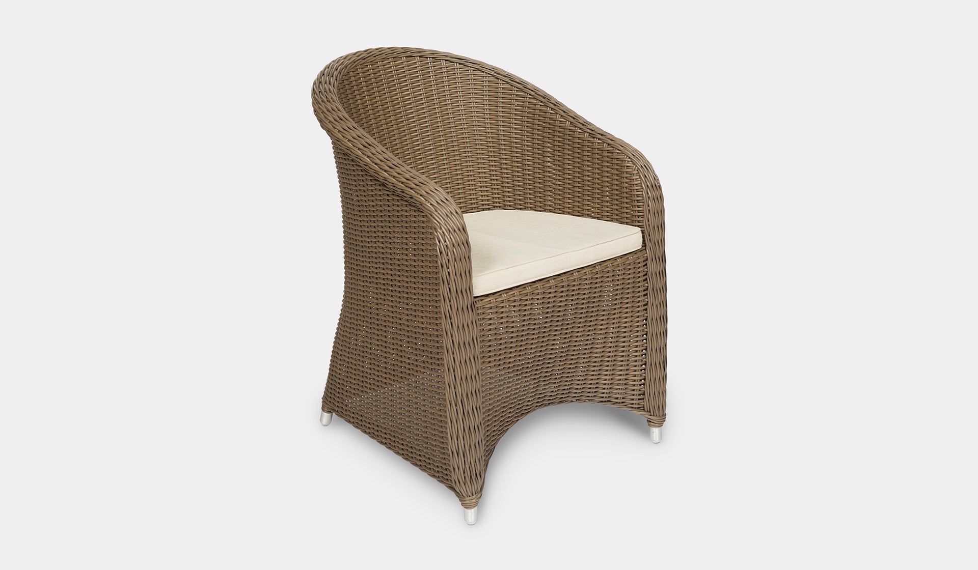 synthetic wicker outdoor chair