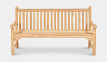 Load image into Gallery viewer, teak -bench-Classic-180cm-r4